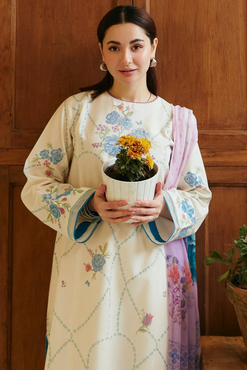 Zara Shahjahan | Coco Lawn 24 | RUHI-10A by Zara Shahjahan - Designer Dress - Type: Ladies Clothes - Available at Libayah - 100% Original