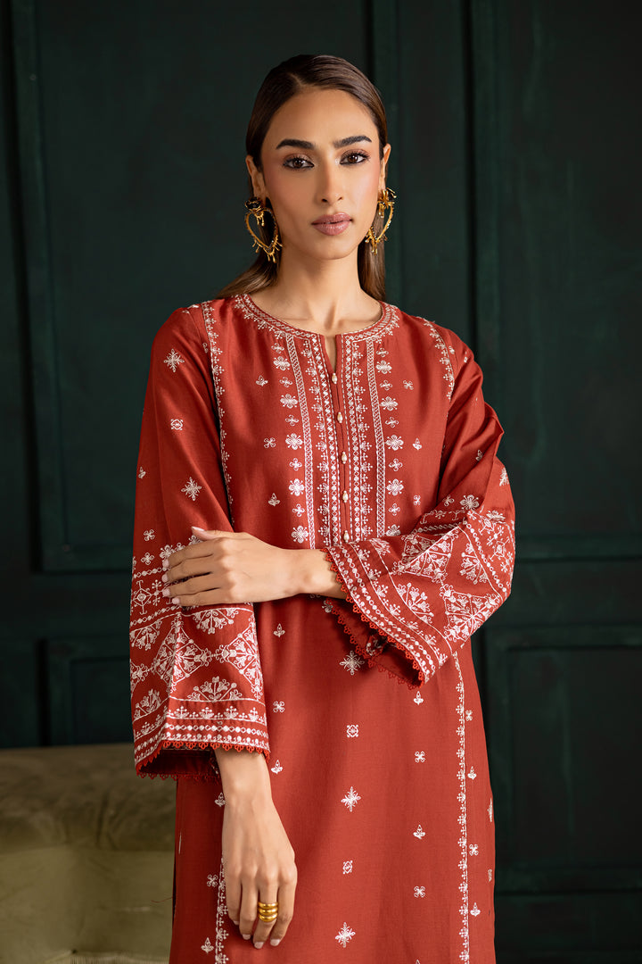 Batik | Winter 25 | Rusty Dusty by Batik - Designer Dress - Type : Ladies Clothes - Available at Libayah - 100% Original 