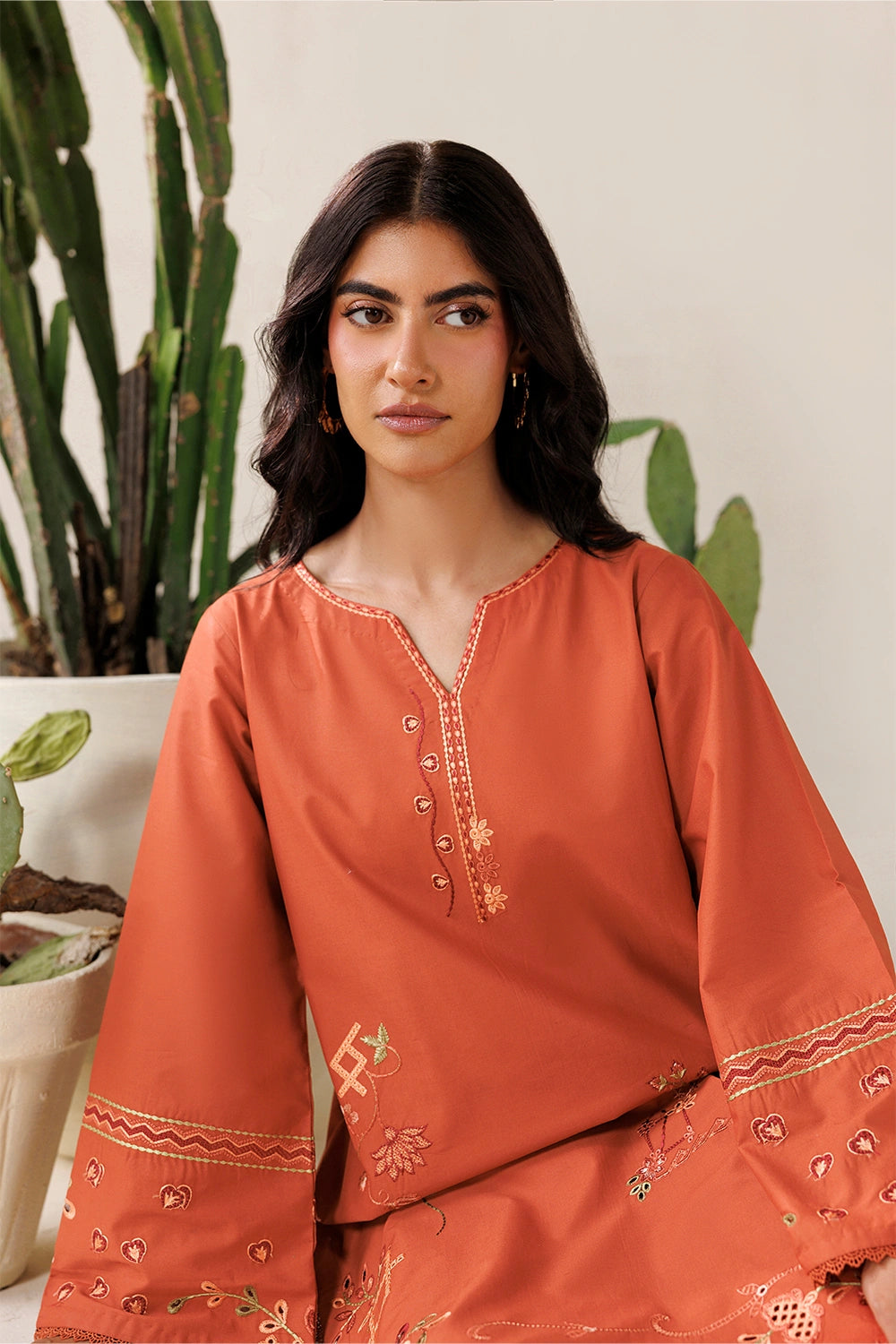 Azure | Chic Essentials |Rusty Mood by Azure - Designer Dress  - Type : Ladies Clothes - Available at Libayah - 100% Original 
