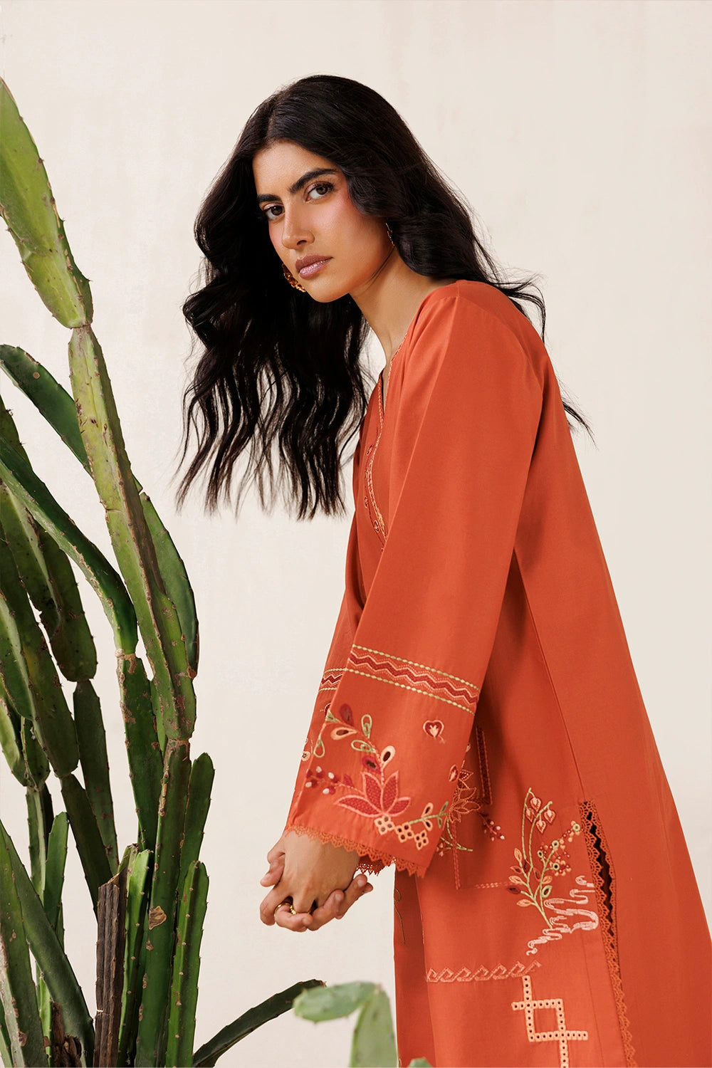 Azure | Chic Essentials |Rusty Mood by Azure - Designer Dress  - Type : Ladies Clothes - Available at Libayah - 100% Original 