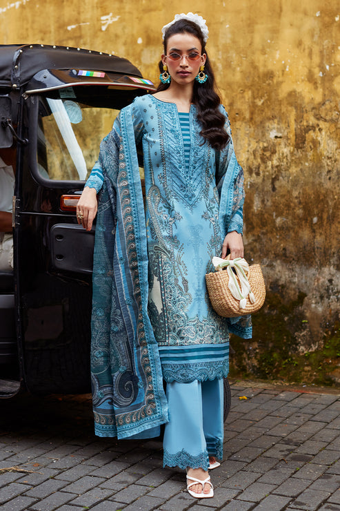 Gulaal | Saffira Lawn 25 | Inayah by Gulaal - Designer Dress - Type: Ladies Clothes - Available at Libayah - 100% Original