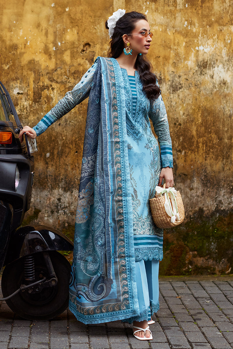Gulaal | Saffira Lawn 25 | Inayah by Gulaal - Designer Dress - Type: Ladies Clothes - Available at Libayah - 100% Original