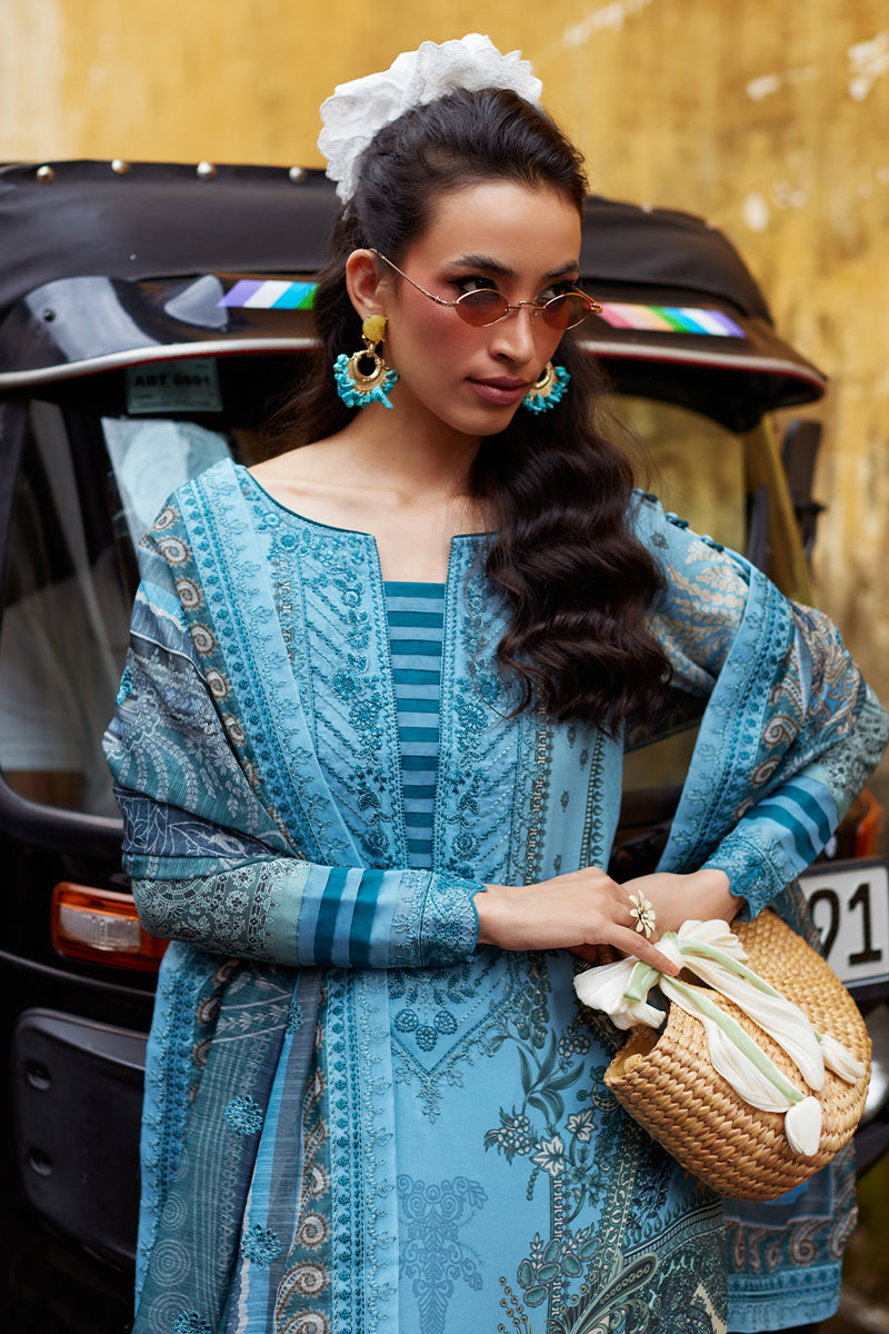 Gulaal | Saffira Lawn 25 | Inayah by Gulaal - Designer Dress - Type: Ladies Clothes - Available at Libayah - 100% Original
