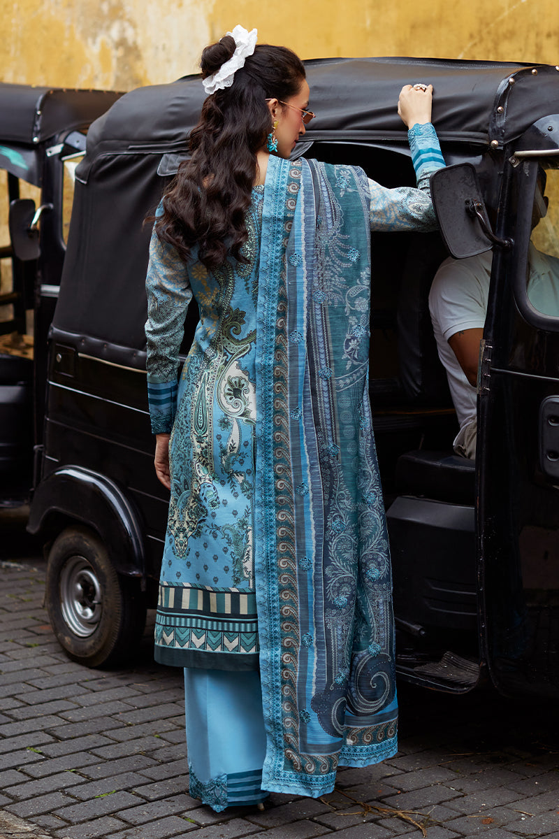 Gulaal | Saffira Lawn 25 | Inayah by Gulaal - Designer Dress - Type: Ladies Clothes - Available at Libayah - 100% Original