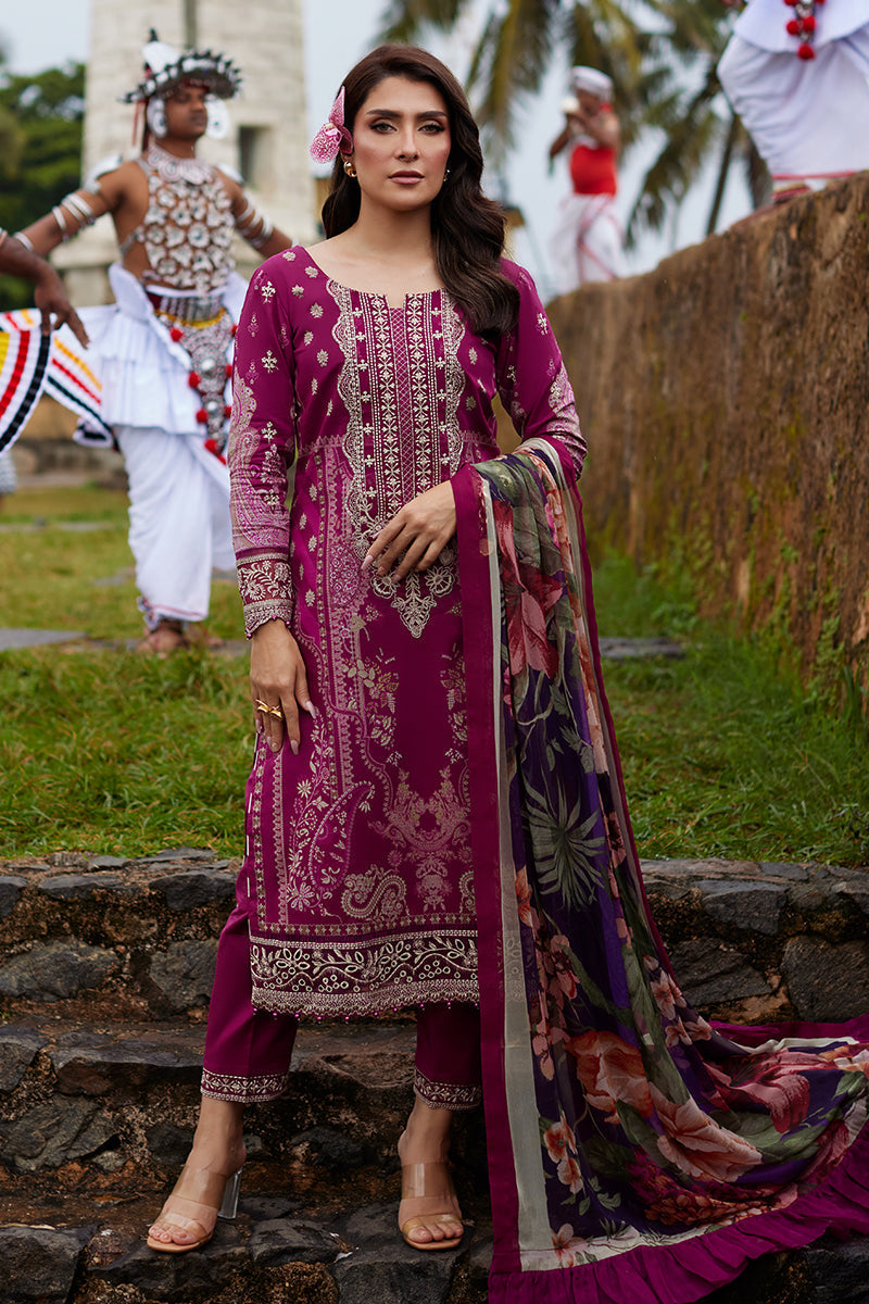 Gulaal | Saffira Lawn 25 | Aria by Gulaal - Designer Dress - Type: Ladies Clothes - Available at Libayah - 100% Original