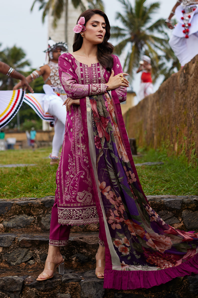 Gulaal | Saffira Lawn 25 | Aria by Gulaal - Designer Dress - Type: Ladies Clothes - Available at Libayah - 100% Original