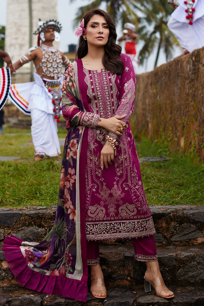 Gulaal | Saffira Lawn 25 | Aria by Gulaal - Designer Dress - Type: Ladies Clothes - Available at Libayah - 100% Original