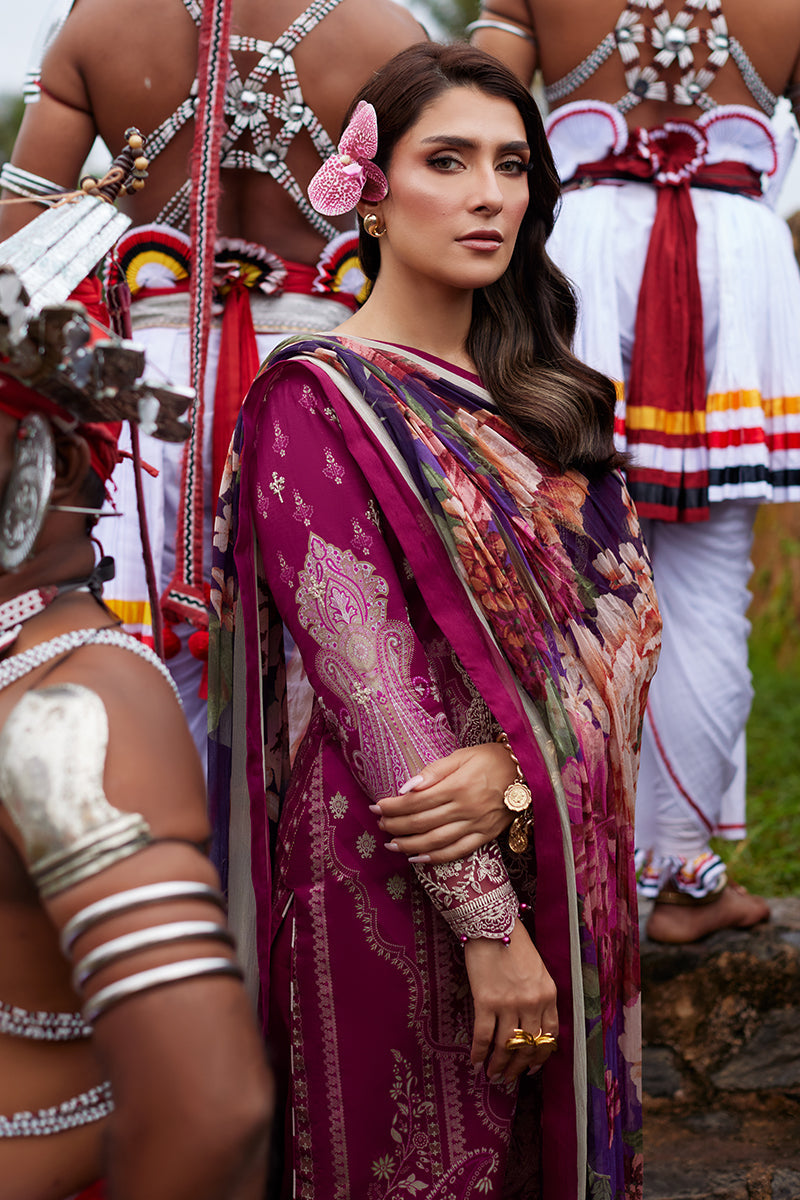 Gulaal | Saffira Lawn 25 | Aria by Gulaal - Designer Dress - Type: Ladies Clothes - Available at Libayah - 100% Original