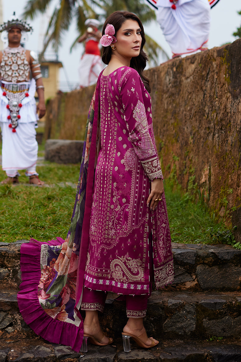 Gulaal | Saffira Lawn 25 | Aria by Gulaal - Designer Dress - Type: Ladies Clothes - Available at Libayah - 100% Original