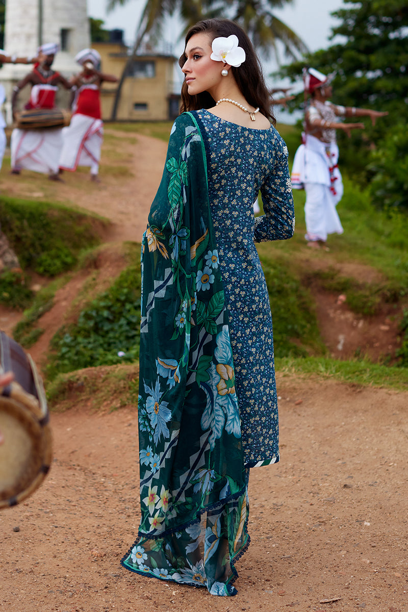 Gulaal | Saffira Lawn 25 | Chloe by Gulaal - Designer Dress - Type: Ladies Clothes - Available at Libayah - 100% Original