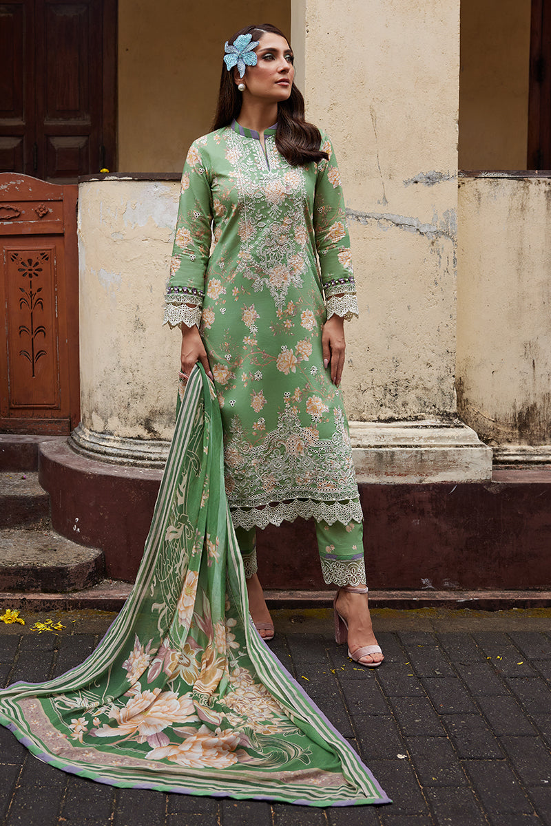 Gulaal | Saffira Lawn 25 | Nora by Gulaal - Designer Dress - Type: Ladies Clothes - Available at Libayah - 100% Original