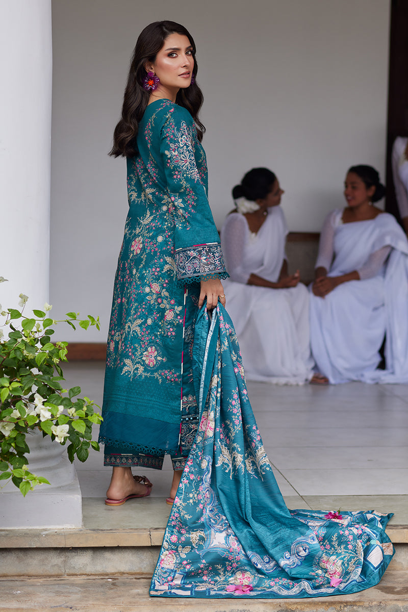 Gulaal | Saffira Lawn 25 | Camila by Gulaal - Designer Dress - Type: Ladies Clothes - Available at Libayah - 100% Original