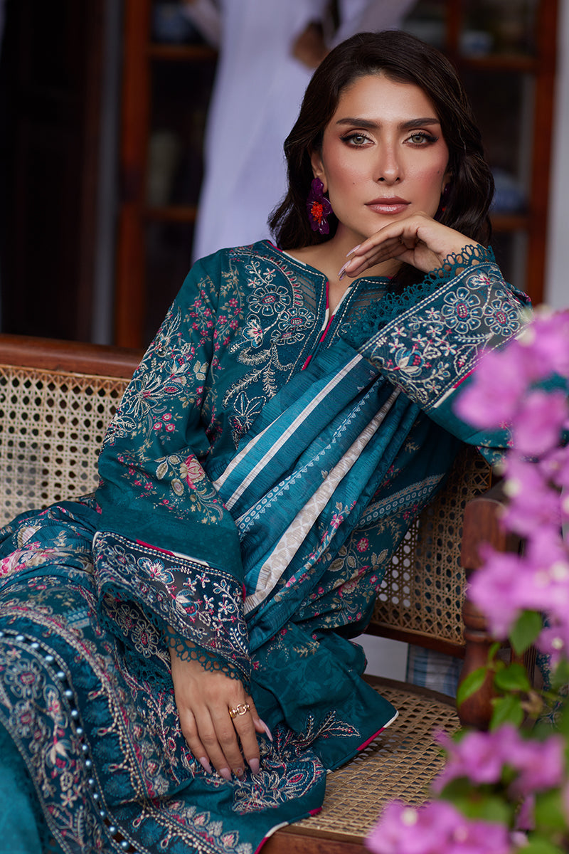 Gulaal | Saffira Lawn 25 | Camila by Gulaal - Designer Dress - Type: Ladies Clothes - Available at Libayah - 100% Original