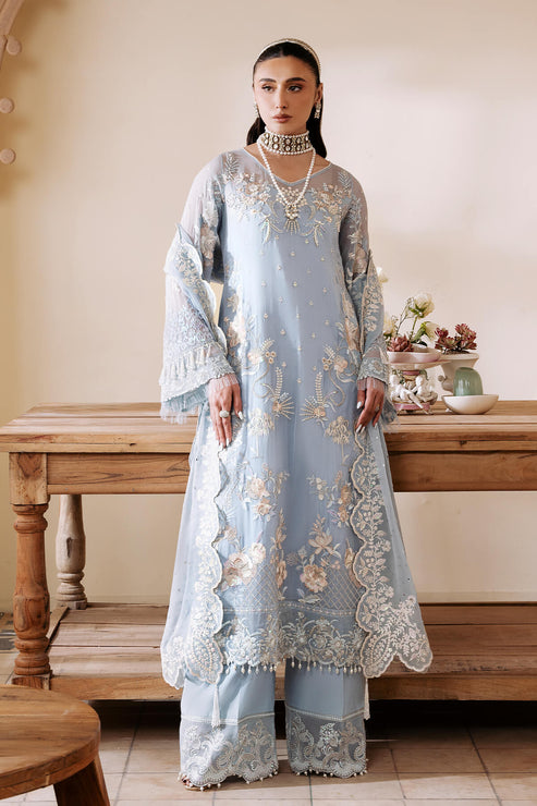 Imrozia Premium | Muse Luxury Chiffon 24 | S-1078 Glace by Imrozia Premium - Designer Dress - Type: Ladies Clothes - Available at Libayah - 100% Original