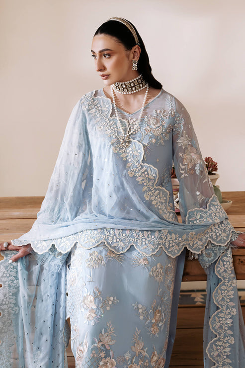 Imrozia Premium | Muse Luxury Chiffon 24 | S-1078 Glace by Imrozia Premium - Designer Dress - Type: Ladies Clothes - Available at Libayah - 100% Original