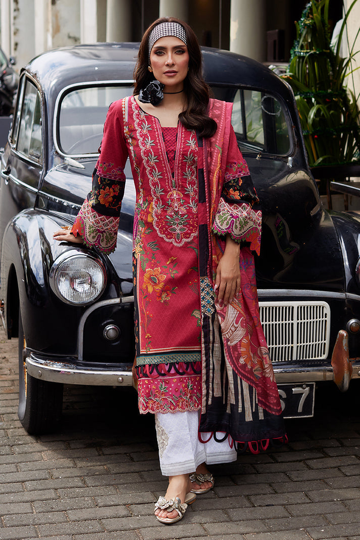 Gulaal | Saffira Lawn 25 | Amelia by Gulaal - Designer Dress - Type: Ladies Clothes - Available at Libayah - 100% Original