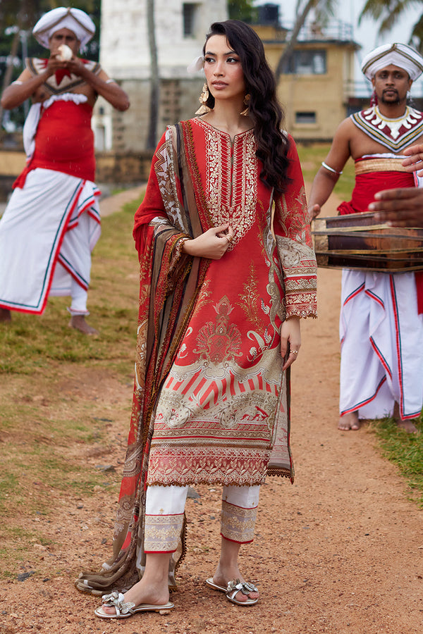 Gulaal | Saffira Lawn 25 | Zhuri by Gulaal - Designer Dress - Type: Ladies Clothes - Available at Libayah - 100% Original
