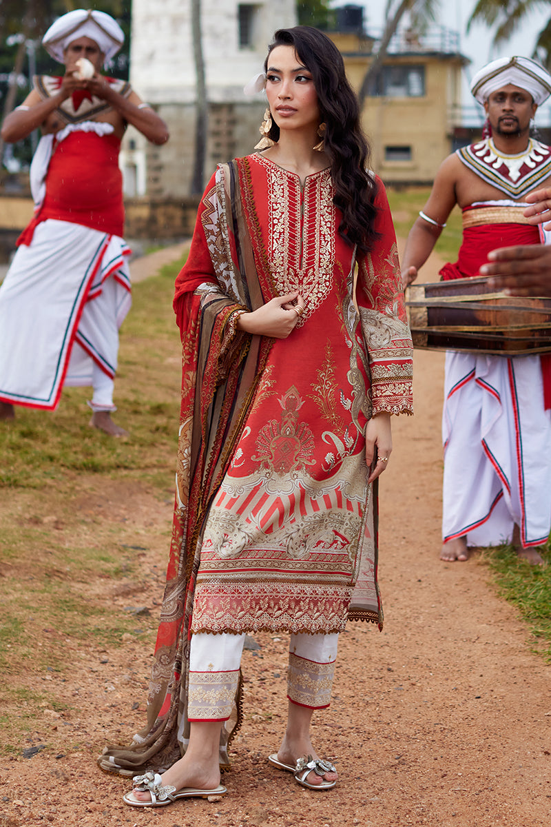 Gulaal | Saffira Lawn 25 | Zhuri by Gulaal - Designer Dress - Type: Ladies Clothes - Available at Libayah - 100% Original
