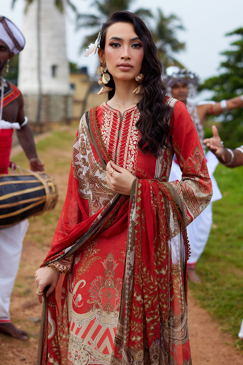 Gulaal | Saffira Lawn 25 | Zhuri by Gulaal - Designer Dress - Type: Ladies Clothes - Available at Libayah - 100% Original