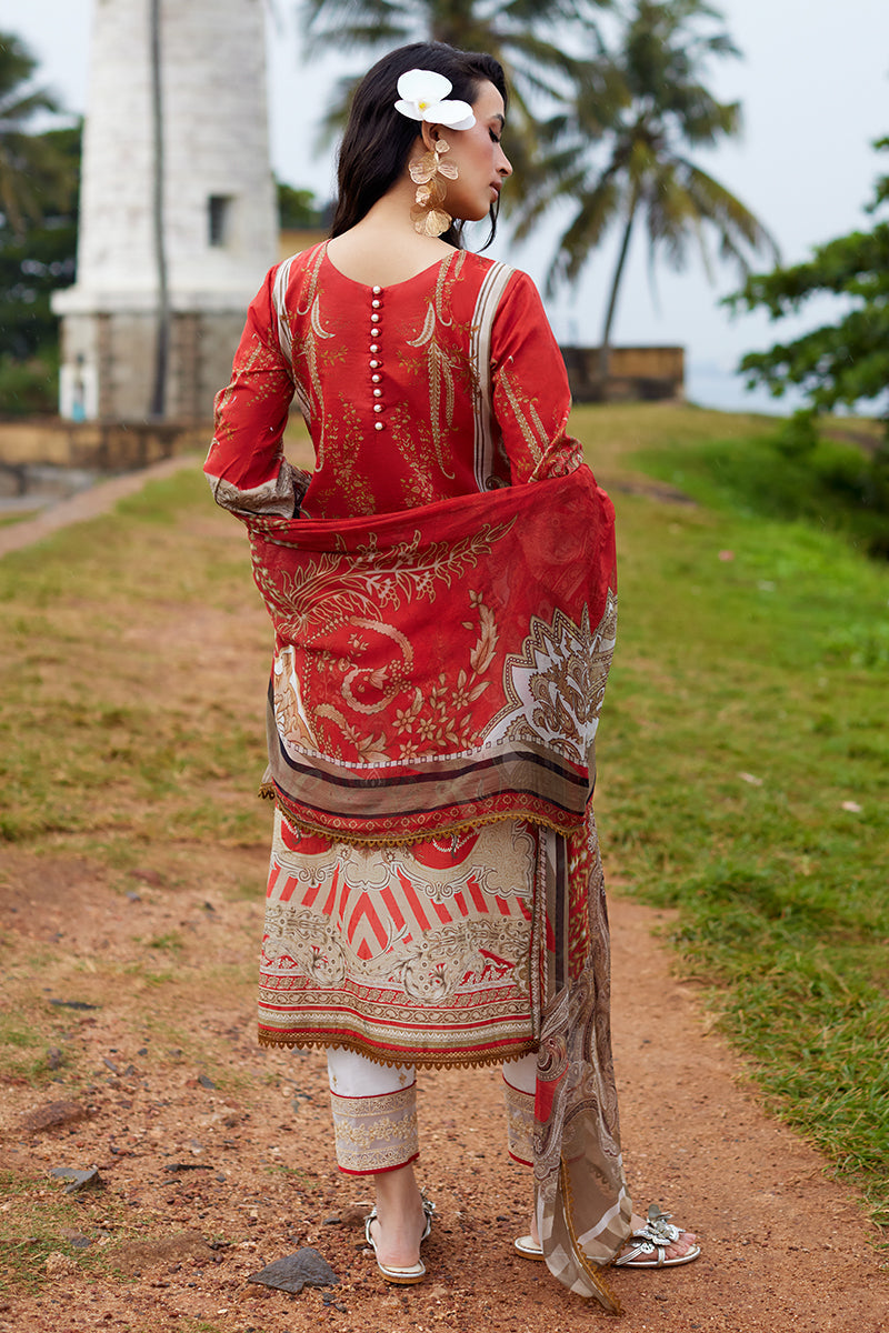 Gulaal | Saffira Lawn 25 | Zhuri by Gulaal - Designer Dress - Type: Ladies Clothes - Available at Libayah - 100% Original