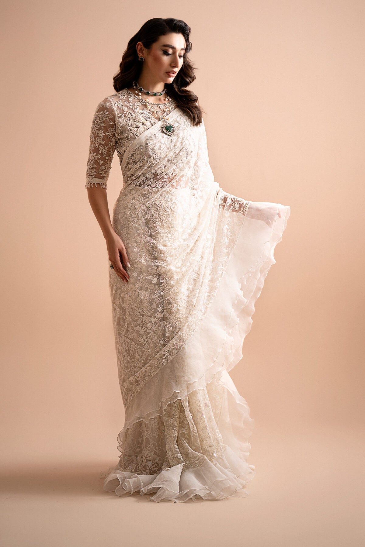 Imrozia Premium | Lumiere Luxury Sarees | 04 Dream by Imrozia Premium - Designer Dress - Type: Ladies Clothes - Available at Libayah - 100% Original