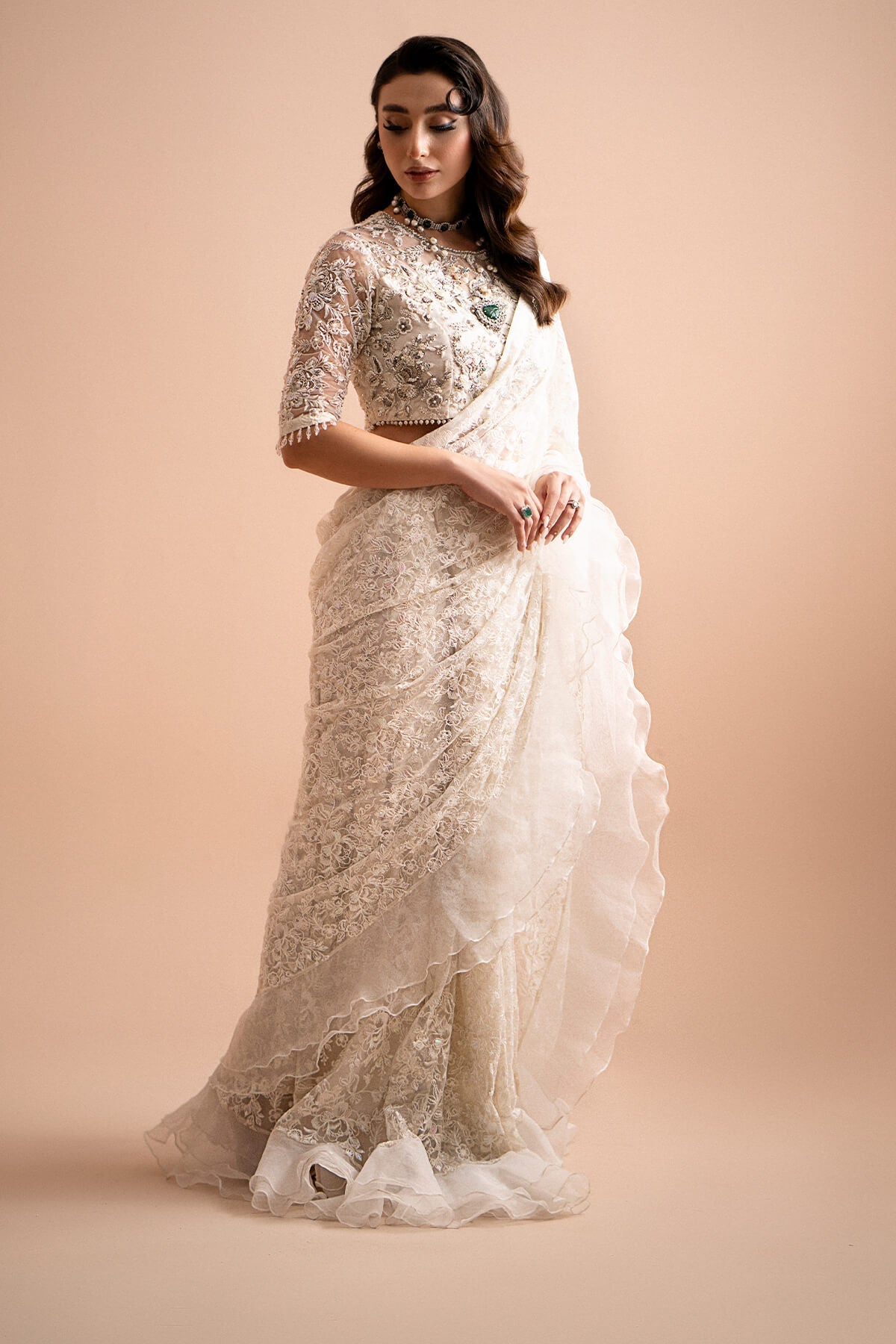 Imrozia Premium | Lumiere Luxury Sarees | 04 Dream by Imrozia Premium - Designer Dress - Type: Ladies Clothes - Available at Libayah - 100% Original