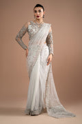 Imrozia Premium | Lumiere Luxury Sarees | 07 Misty Grey by Imrozia Premium - Designer Dress - Type: Ladies Clothes - Available at Libayah - 100% Original