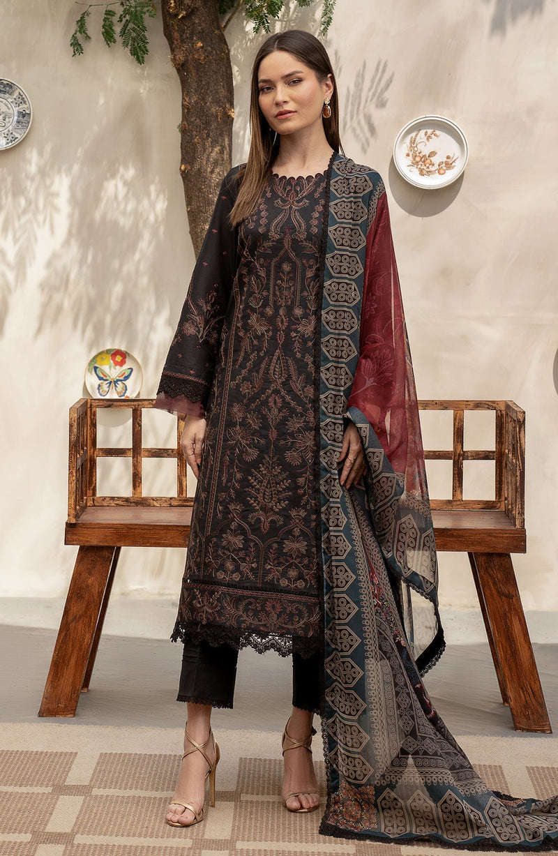 Zarif | Festive Lawn | ZFL 03 JEMIMA by Zarif - Designer Dress - Type: Ladies Clothes - Available at Libayah - 100% Original