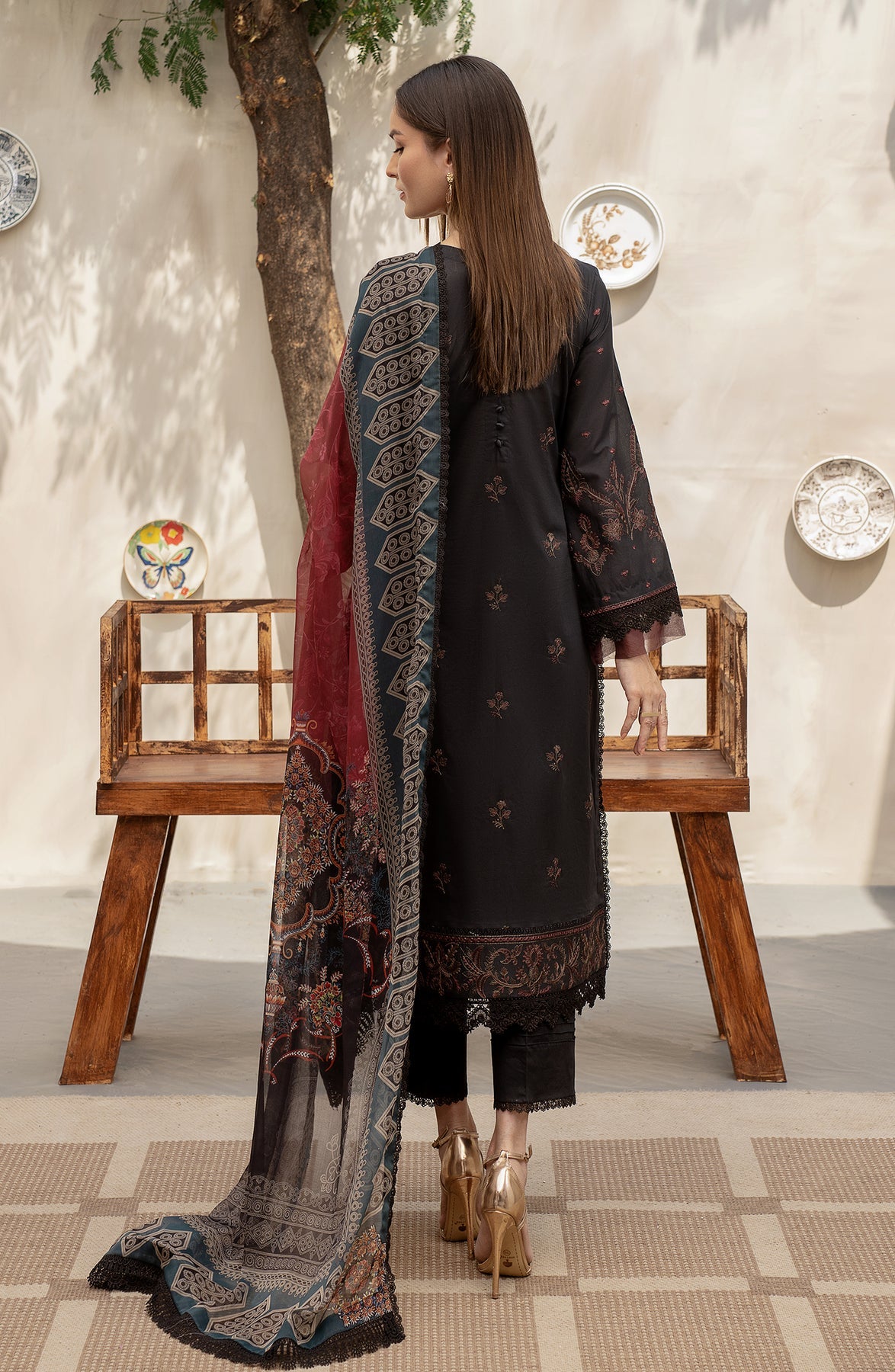 Zarif | Festive Lawn | ZFL 03 JEMIMA by Zarif - Designer Dress - Type: Ladies Clothes - Available at Libayah - 100% Original