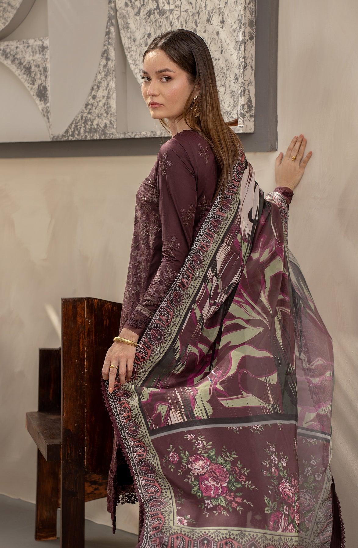 Zarif | Festive Lawn | ZFL 05 MIRAAL by Zarif - Designer Dress - Type: Ladies Clothes - Available at Libayah - 100% Original