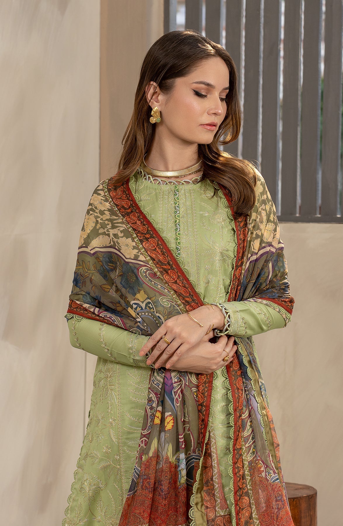 Zarif | Festive Lawn | ZFL 04 SENIHA by Zarif - Designer Dress - Type: Ladies Clothes - Available at Libayah - 100% Original