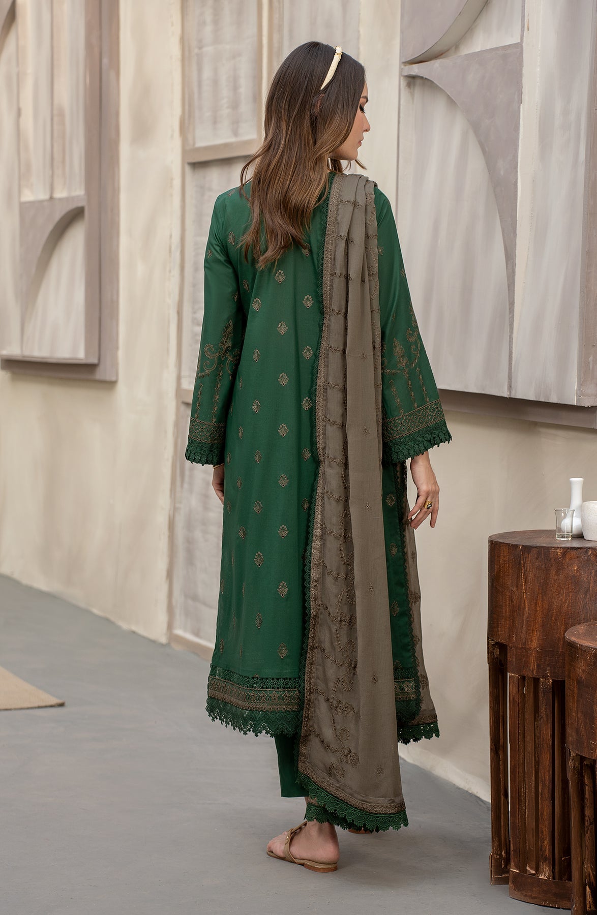 Zarif | Festive Lawn | ZFL 06 LIVIA by Zarif - Designer Dress - Type: Ladies Clothes - Available at Libayah - 100% Original