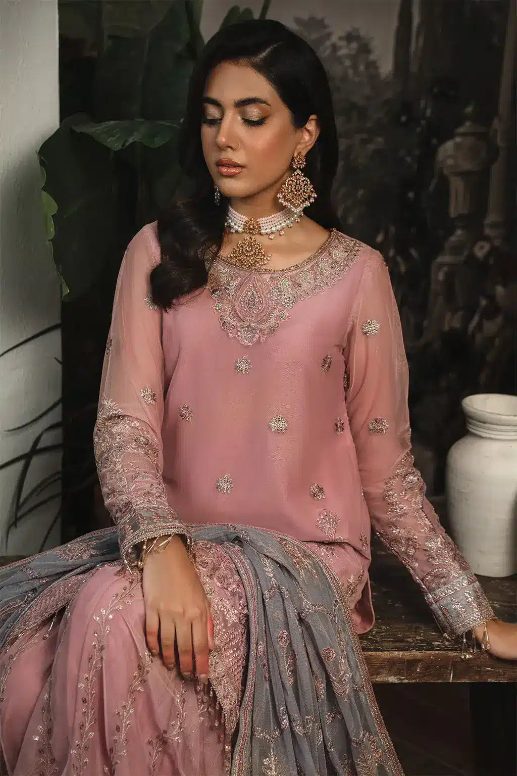 Zarif | LA ROSELLA Formals | ZLR 03 BLOOM by Zarif - Designer Dress - Type: Ladies Clothes - Available at Libayah - 100% Original