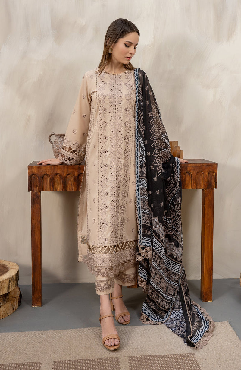 Zarif | Festive Lawn | ZFL 07 CHAMILA by Zarif - Designer Dress - Type: Ladies Clothes - Available at Libayah - 100% Original