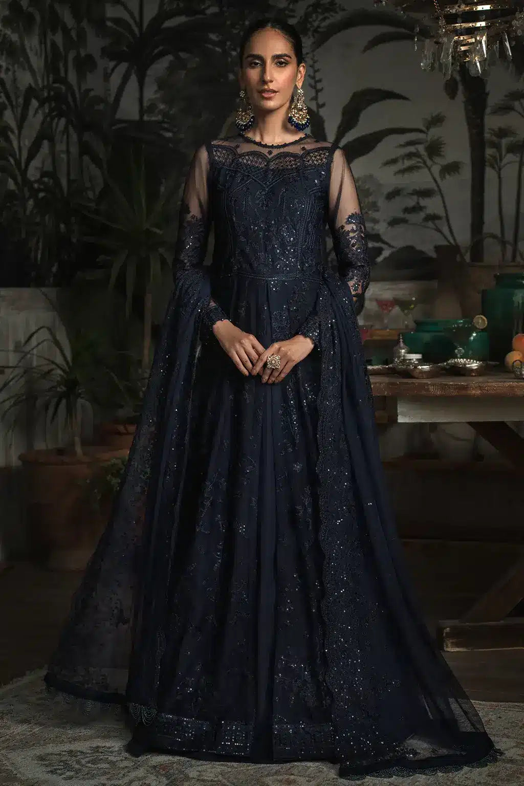 Zarif | LA ROSELLA Formals | ZLR 08 STARRY by Zarif - Designer Dress - Type: Ladies Clothes - Available at Libayah - 100% Original