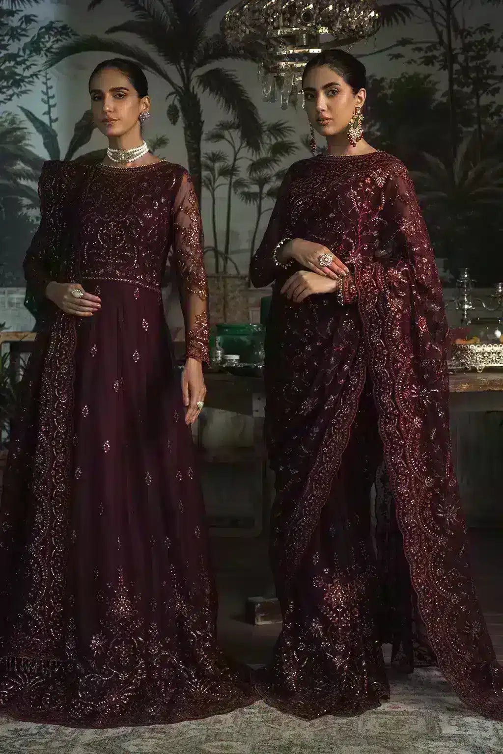 Zarif | LA ROSELLA Formals | ZLR 06 CARMINE by Zarif - Designer Dress - Type: Ladies Clothes - Available at Libayah - 100% Original