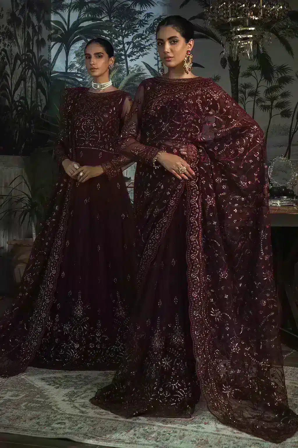 Zarif | LA ROSELLA Formals | ZLR 06 CARMINE by Zarif - Designer Dress - Type: Ladies Clothes - Available at Libayah - 100% Original