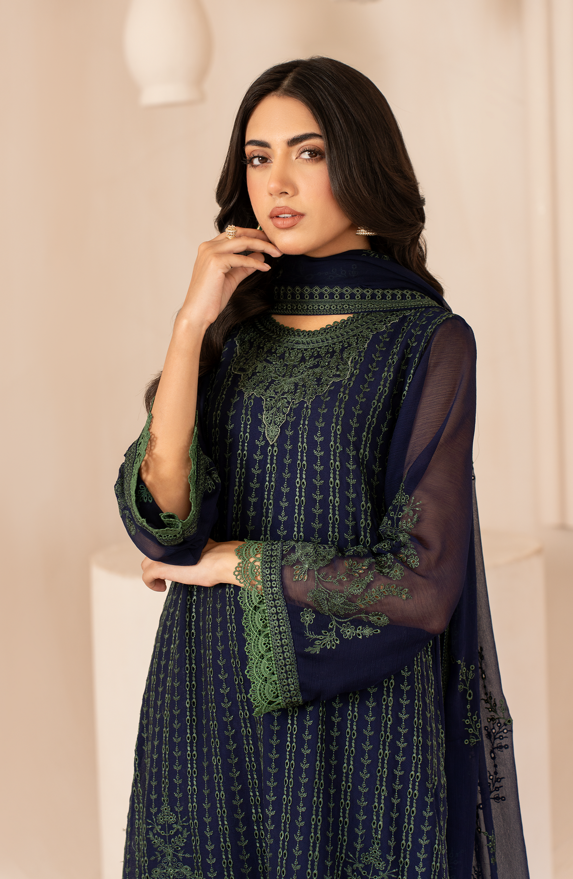 Zarif | Chiffon Edit | ZL 06 MAHAY by Zarif - Designer Dress - Type: Ladies Clothes - Available at Libayah - 100% Original