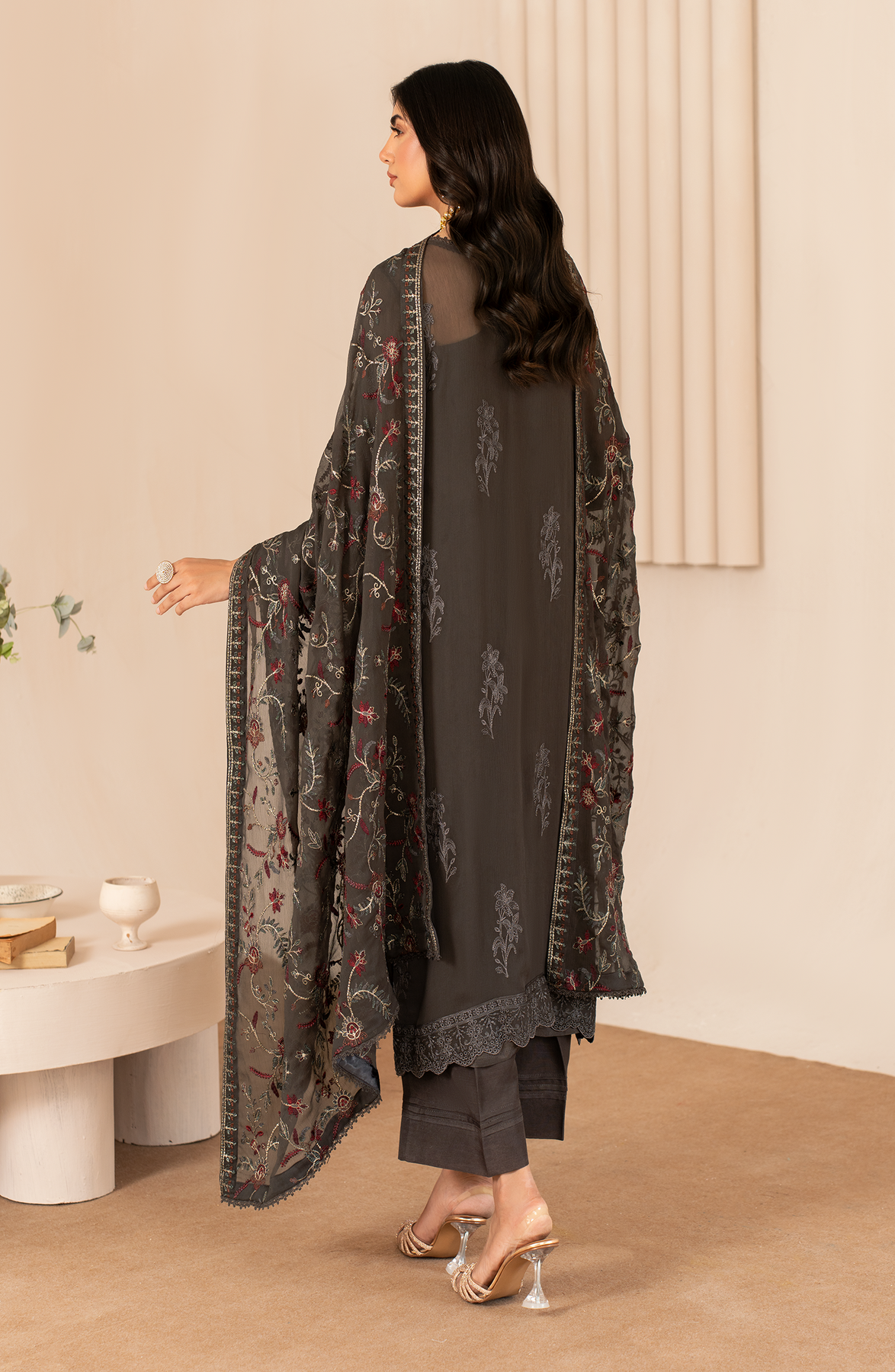 Zarif | Chiffon Edit | ZL 01 FAHIMA by Zarif - Designer Dress - Type: Ladies Clothes - Available at Libayah - 100% Original