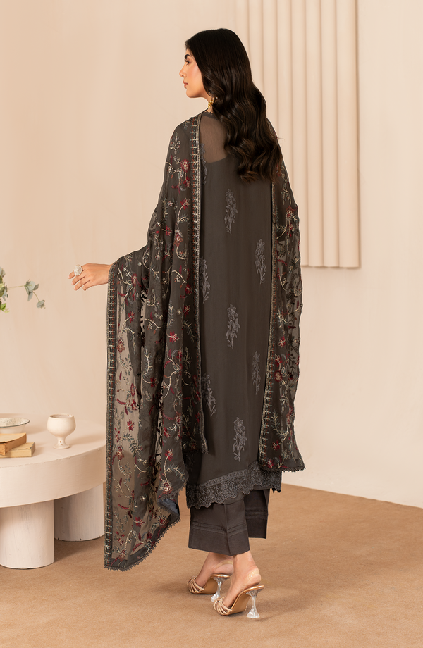 Zarif | Chiffon Edit | ZL 01 FAHIMA by Zarif - Designer Dress - Type: Ladies Clothes - Available at Libayah - 100% Original