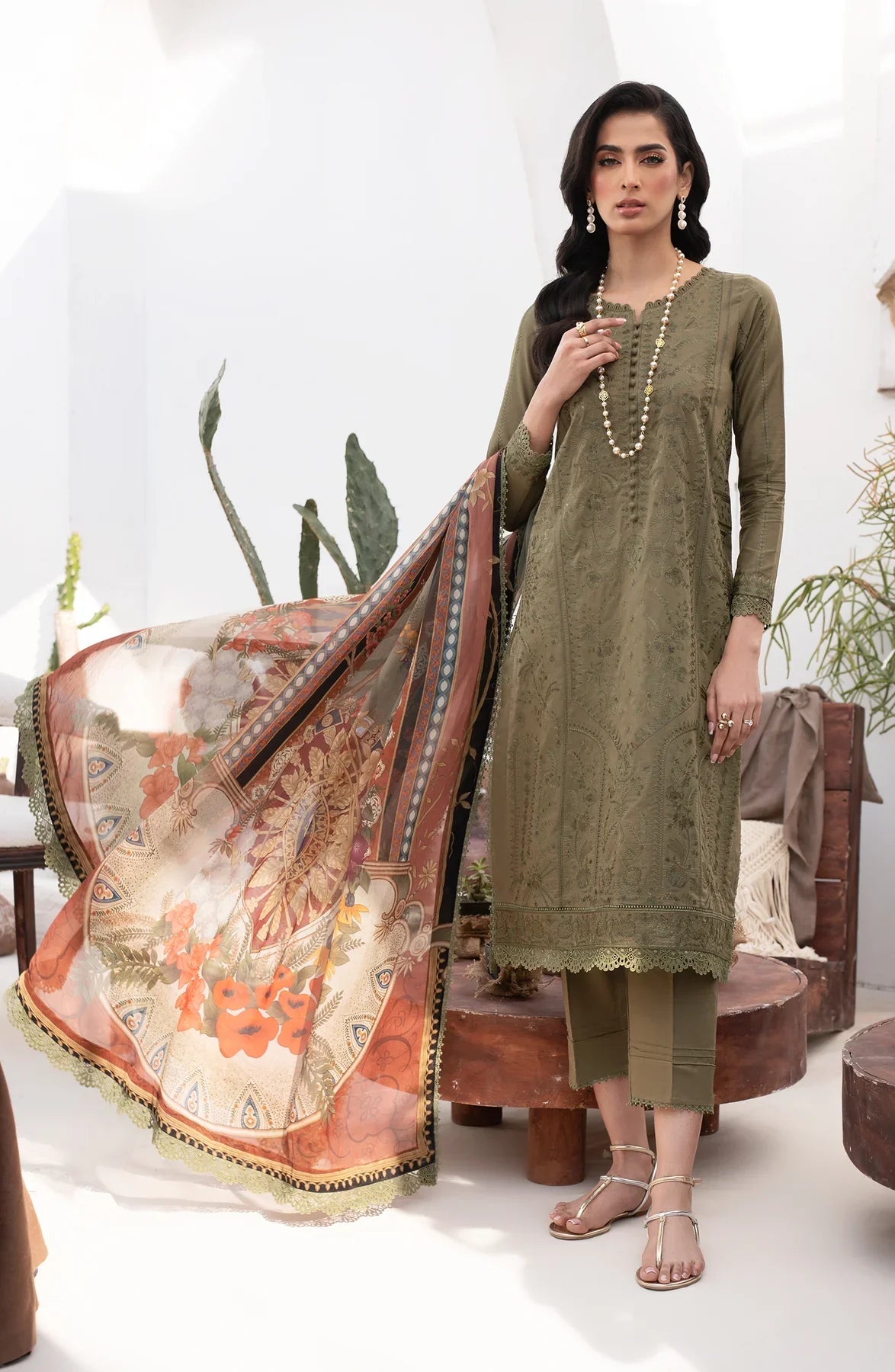 Zarif | Eid Lawn 24| ZL 06 REMIAH by Zarif - Designer Dress - Type: Ladies Clothes - Available at Libayah - 100% Original