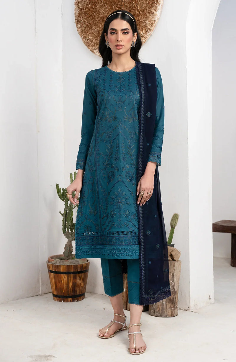 Zarif | Eid Lawn 24| ZL 07 MARINA by Zarif - Designer Dress - Type: Ladies Clothes - Available at Libayah - 100% Original