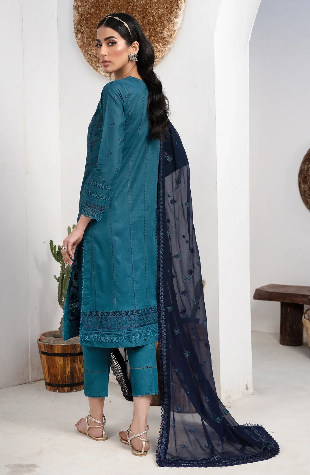 Zarif | Eid Lawn 24| ZL 07 MARINA by Zarif - Designer Dress - Type: Ladies Clothes - Available at Libayah - 100% Original