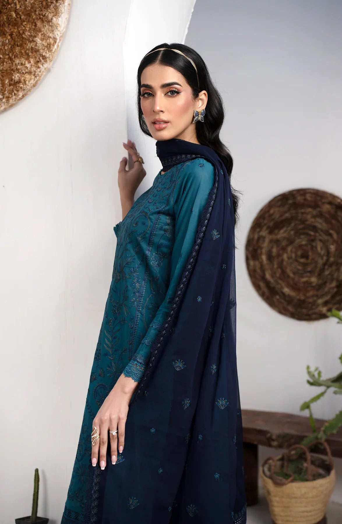 Zarif | Eid Lawn 24| ZL 07 MARINA by Zarif - Designer Dress - Type: Ladies Clothes - Available at Libayah - 100% Original