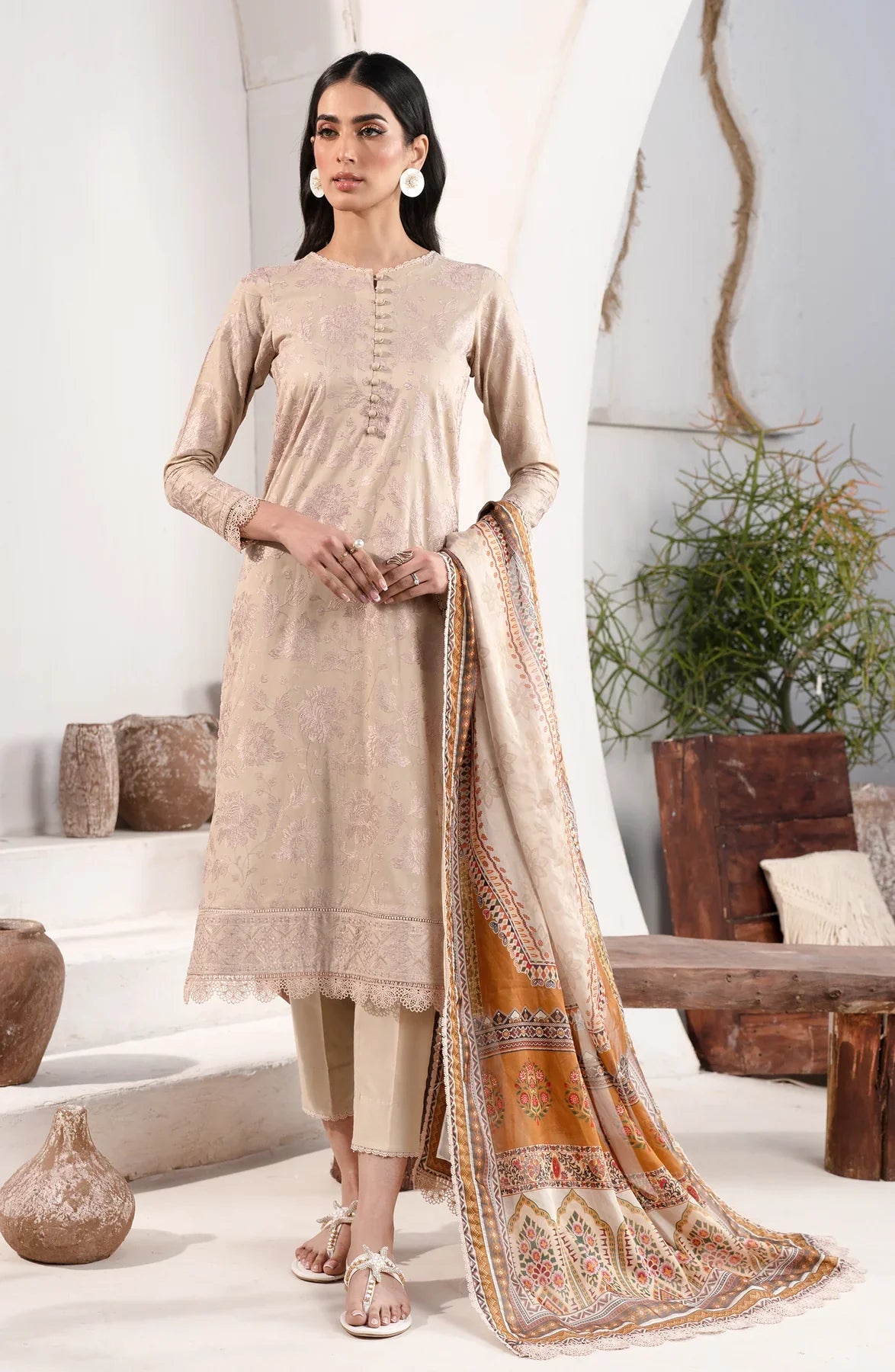 Zarif | Eid Lawn 24| ZL 08 DIVAH by Zarif - Designer Dress - Type: Ladies Clothes - Available at Libayah - 100% Original