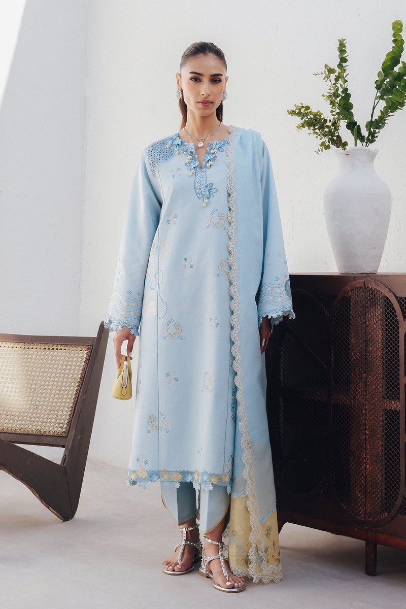 Qalamkar | Basic Pret 26 | QBP-05 MARTA by Qalamkar - Designer Dress  - Type : Ladies Clothes - Available at Libayah - 100% Original 