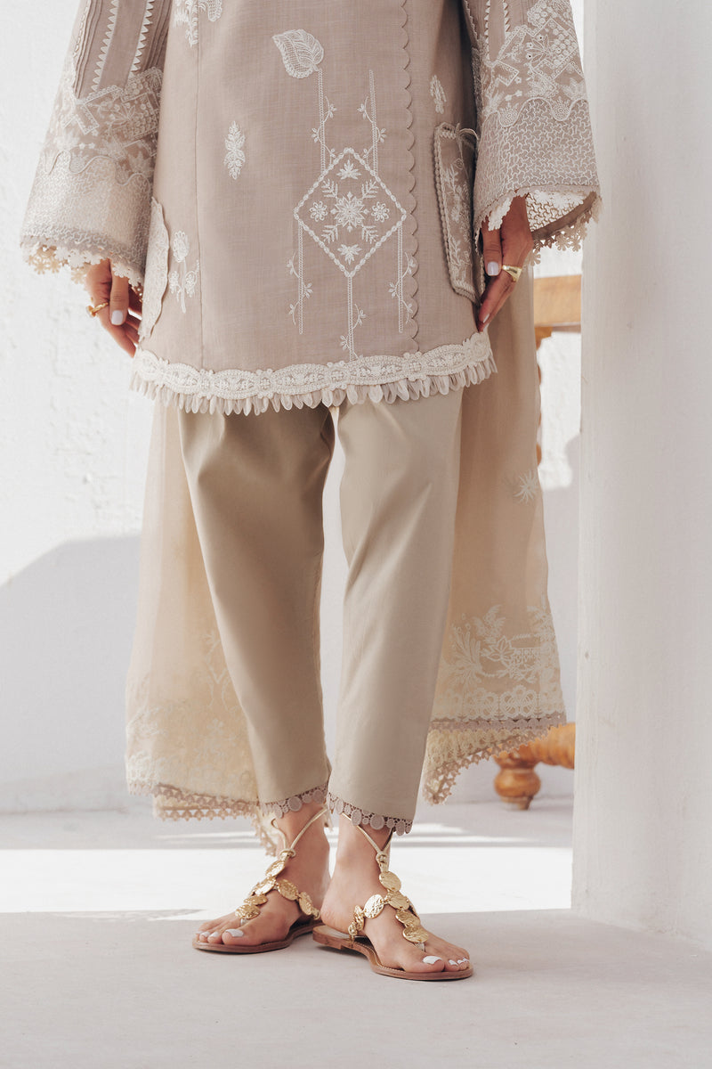 Qalamkar | Basic Pret 26 | QBP-08 ELKE by Qalamkar - Designer Dress  - Type : Ladies Clothes - Available at Libayah - 100% Original 