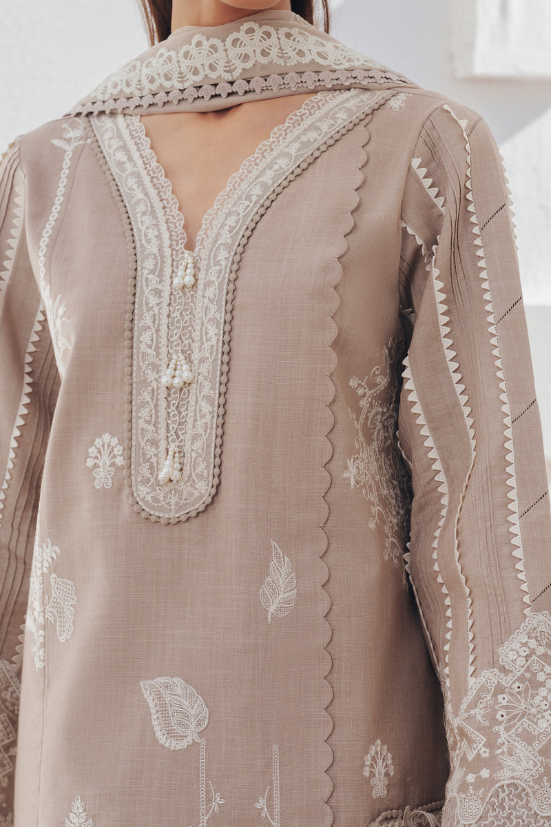 Qalamkar | Basic Pret 26 | QBP-08 ELKE by Qalamkar - Designer Dress  - Type : Ladies Clothes - Available at Libayah - 100% Original 