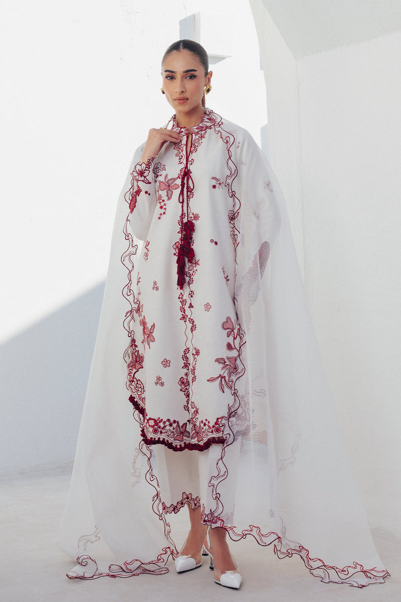 Qalamkar | Basic Pret 26 | QBP-01 ALBA by Qalamkar - Designer Dress  - Type : Ladies Clothes - Available at Libayah - 100% Original 