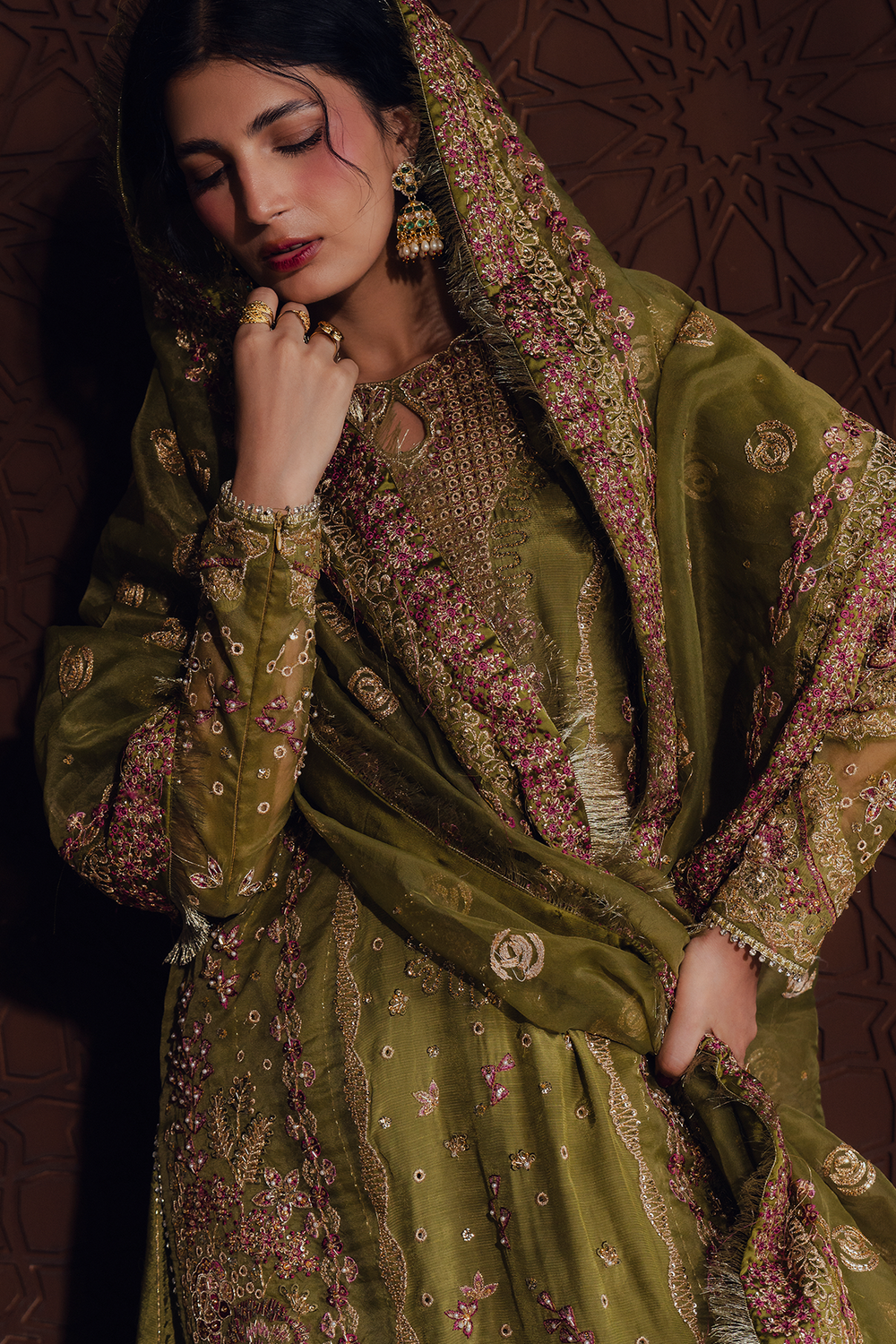 Zarposh | Jahan Ara Formals | ZARMINA by Zarposh - Designer Dress  - Type : Ladies Clothes - Available at Libayah - 100% Original 